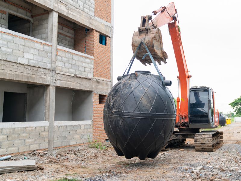 Sewer Tank Excavation